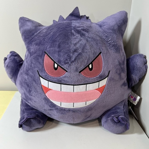 NWT RARE Benpresto Japanese Import Jumbo Pokémon Gangar Plush Stuffed Animal - Picture 1 of 10